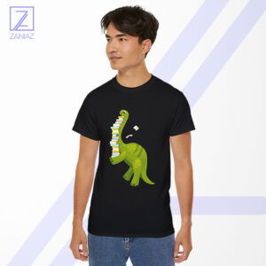 Dinosaur Reading Tshirt - Buy Librarian