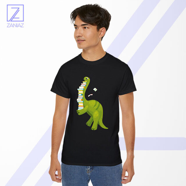 Dinosaur Reading Tshirt
