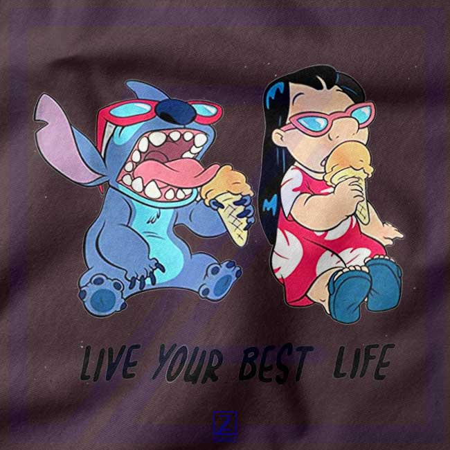 Disney Lilo and Stitch closeup Tshirt - Humor Disneyland