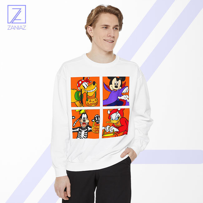 Disney Surprise Halloween Sweatshirt - Mickey Friends