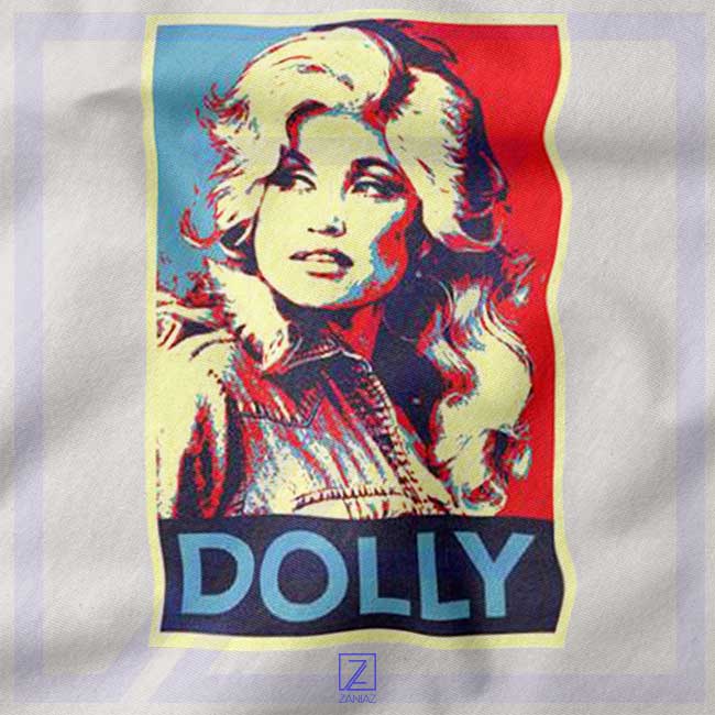 Dolly Parton closeup Tshirt - Best American Singer