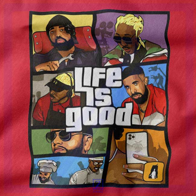 Drake The Future closeup Tshirt - Life is Good