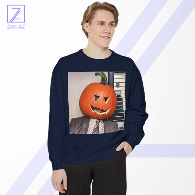 Dwight Pumpkin Head Sweatshirt