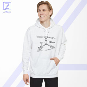 Flux Capacitor Sketch Hoodie - Back to The Future