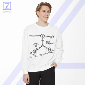 Flux Capacitor Sketch Sweatshirt - Buy Back to The Future
