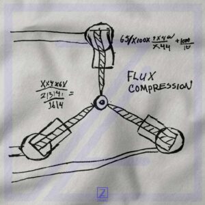 Flux Capacitor Sketch closeup Tshirt - Buy Back to The Future Merch