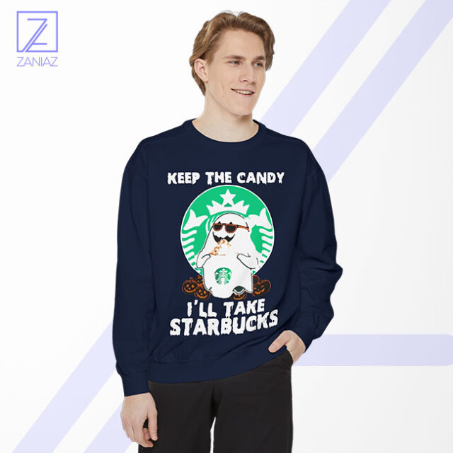 Cute Ghost Keep The Candy Meme Graphic Tee