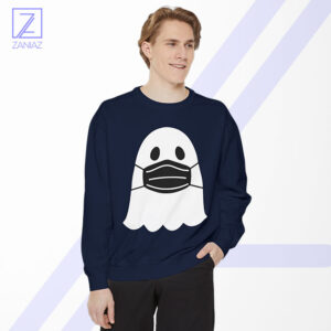 Ghost Mask 2020 Sweatshirt - Halloween Social Distance Merch