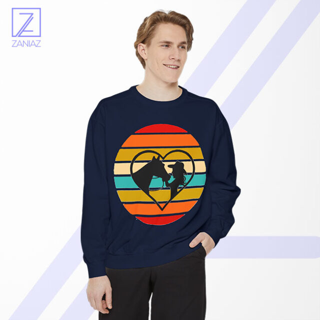 Girl With a Horse Sweatshirt