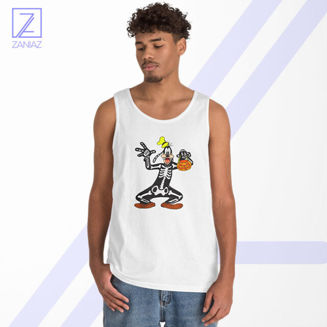 Goofy Skeleton Tank Top