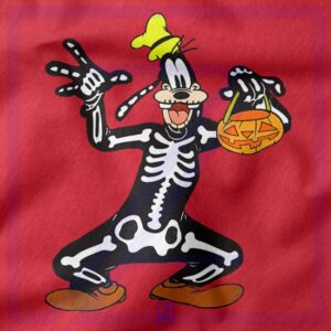 Goofy Skeleton closeup Hoodie - Disney Halloween