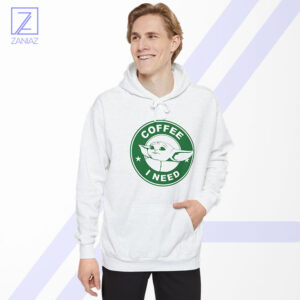 Grogu Need Coffee Hoodie - Buy Disney Plus