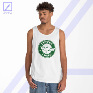 Grogu Need Coffee Tank Top - Buy Disney Plus