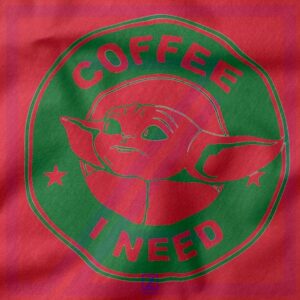 Grogu Need Coffee closeup Tank Top - Buy Disney Plus