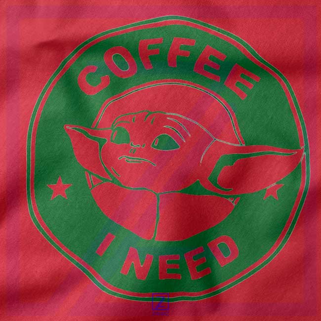 Grogu Need Coffee closeup Tank Top - Buy Disney Plus