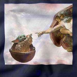 Grogu Renaissance closeup Tank Top - Buy Michelangelo Art