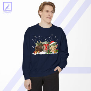 Grogu Snow Christmas Sweatshirt - Buy Star Wars