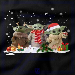 Grogu Snow Christmas closeup Tank Top - Buy Star Wars