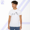 Heartbeat Pizza Tshirt - Best Italian Cuisine