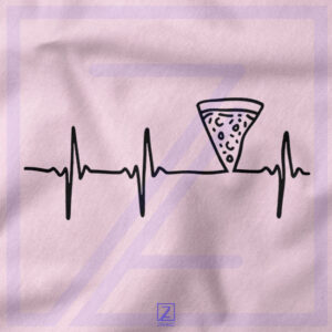 Heartbeat Pizza closeup Tank Top - Buy Italian Cuisine Merch