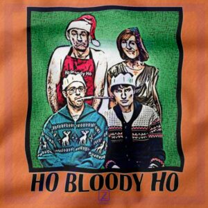Ho Bloody Ho Parody Graphic closeup Tshirt