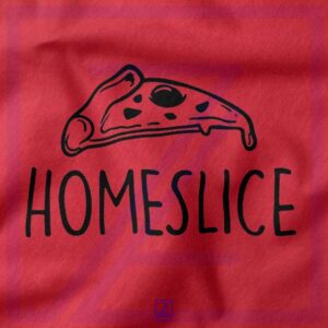 Home Slice Pizza closeup Sweatshirt - Buy Food Gift