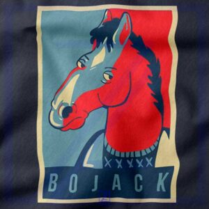 Horseman Sitcom closeup Hoodie - Buy Black Comedy