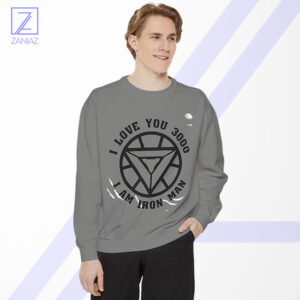 I Love You 3000 Times Tony Stark Sweatshirt - A Tribute to a Hero