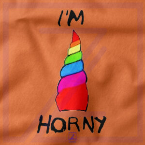 I am Horny closeup Tank Top - Funny Unicorn Horn