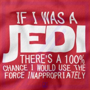 If I Was a Jedi Star Wars closeup Sweatshirt - Movie Series Merch