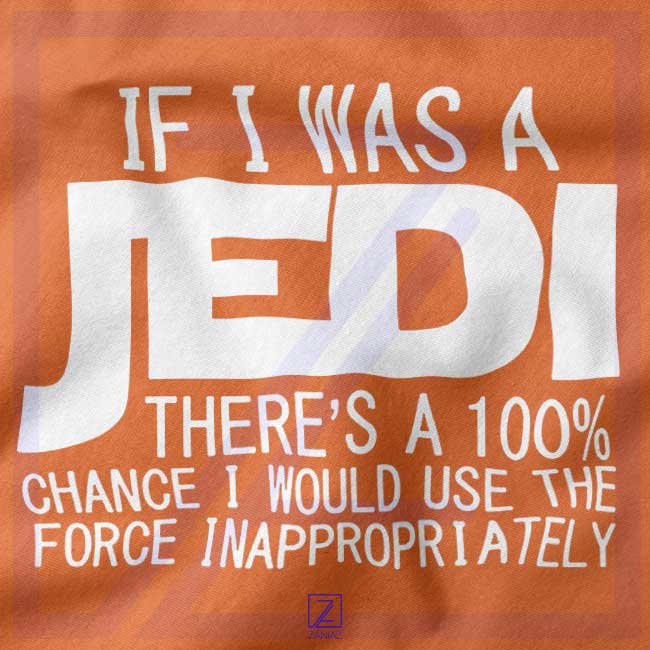 If I Was a Jedi Star Wars closeup Tshirt - TV Series