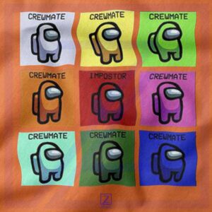 Impostor or Crewmate closeup Hoodie - Trending Gaming