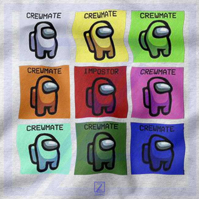 Impostor or Crewmate closeup Tank Top - Trending Gaming