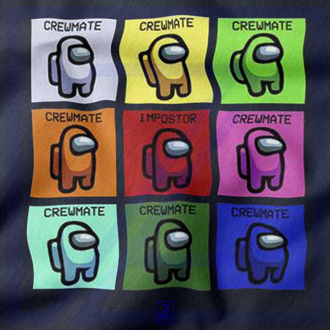 Impostor or crewmate closeup Tshirt - Trending Gaming