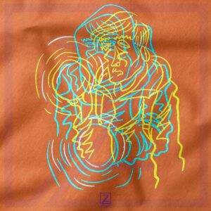 Jonas Art closeup Hoodie - Best Dark TV Series
