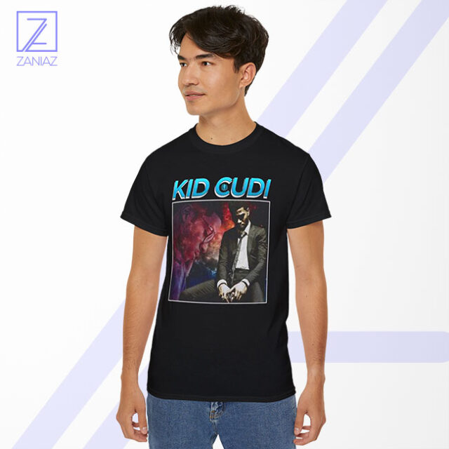 Kid Cudi Black Rap Tshirt