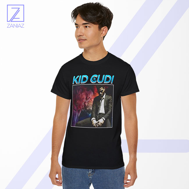 Kid Cudi Black Rap Tshirt - Best 90's Hip Hop