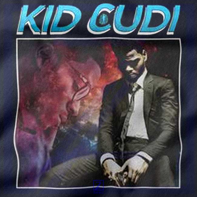 Kid Cudi Black Rap closeup Hoodie - Buy 90's Hip Hop