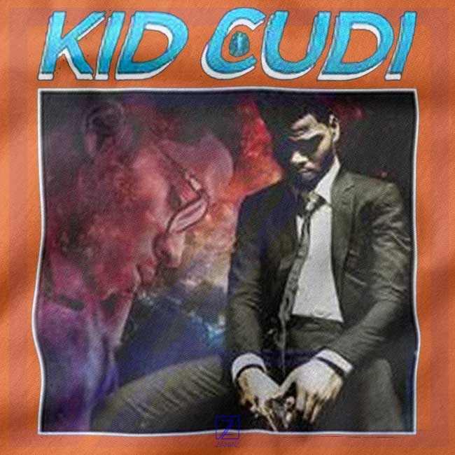 Kid Cudi Black Rap closeup Tank Top - Buy 90's Hip Hop