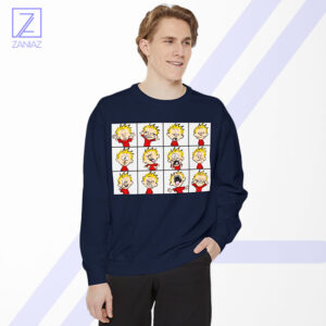 Kinds of Calvin Face Best Sweatshirt - Cartoon Merch