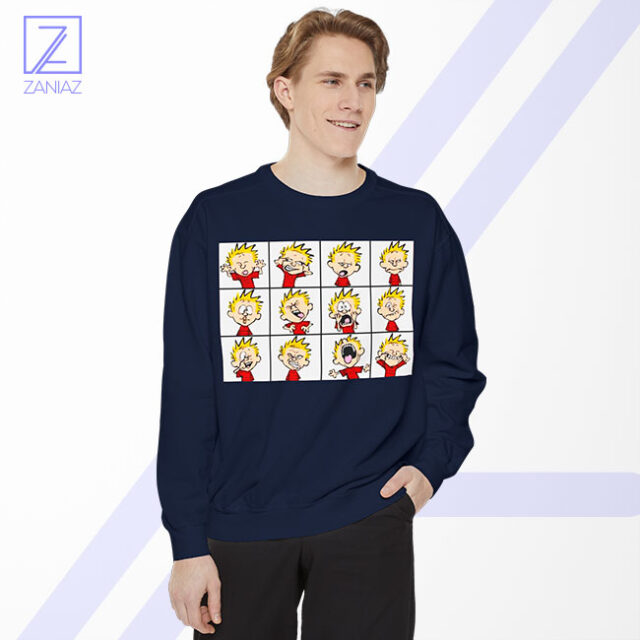Kinds of Calvin Face Best Sweatshirt