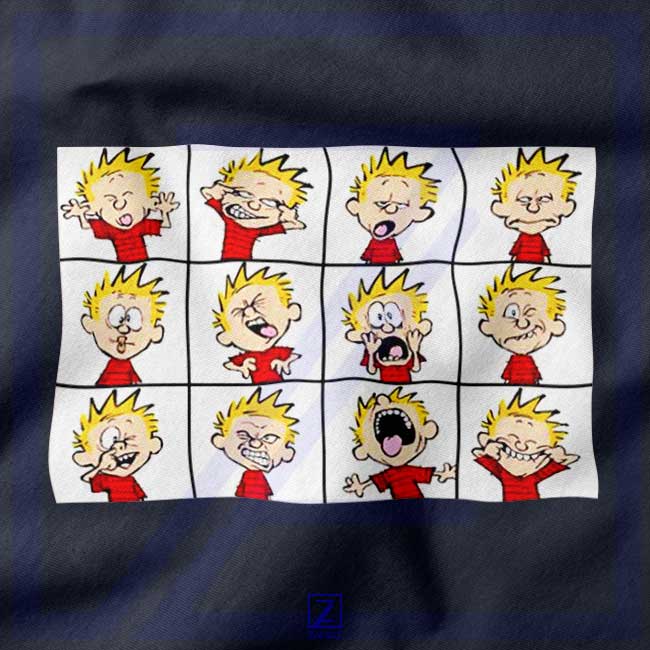 Kinds of Calvin Face Best closeup Hoodie - S-3XL