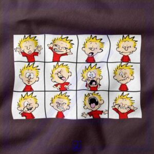 Kinds of Calvin Face Best closeup Tank Top - Cartoon Comic