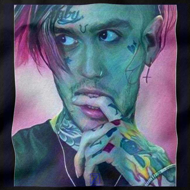 Lil Peep closeup Sweatshirt - Best American Rapper
