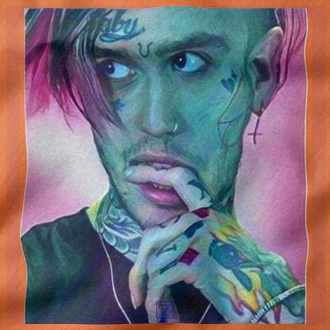 Lil Peep closeup Tank Top - Cheap American Rapper