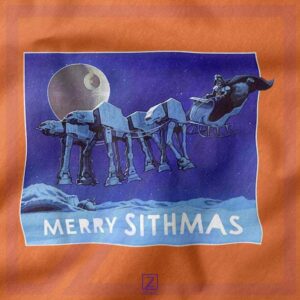 Merry Sithmas closeup Hoodie - Best Funny Star Wars