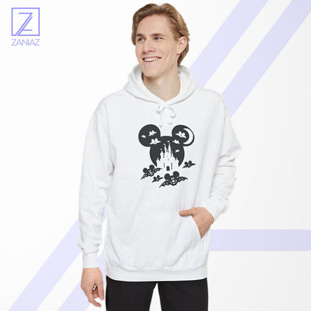 Spooky Mouse Bat Halloween T-Shirt