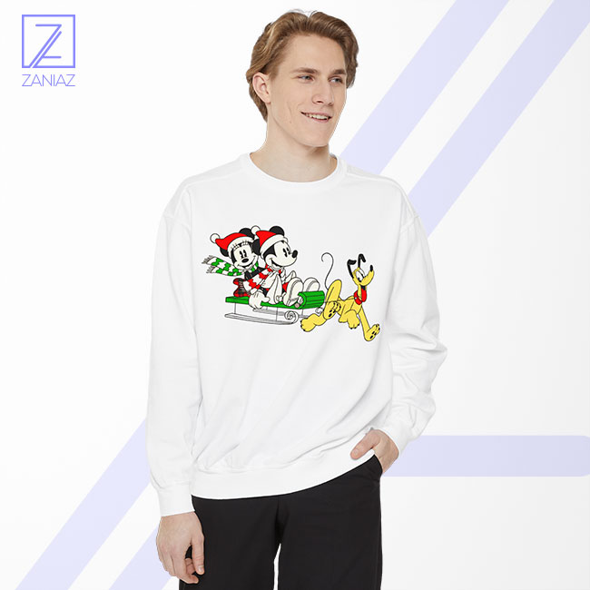 Mickey Minnie Pluto Sweatshirt - Buy Disney Merch