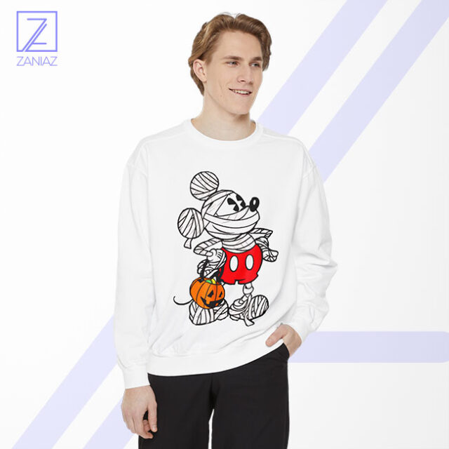 Mickey Mouse Mummy Trick or Treat Spooky Tee
