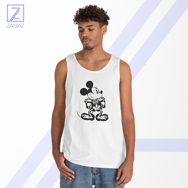 Mickey Mouse Skull Tank Top - Disney Halloween